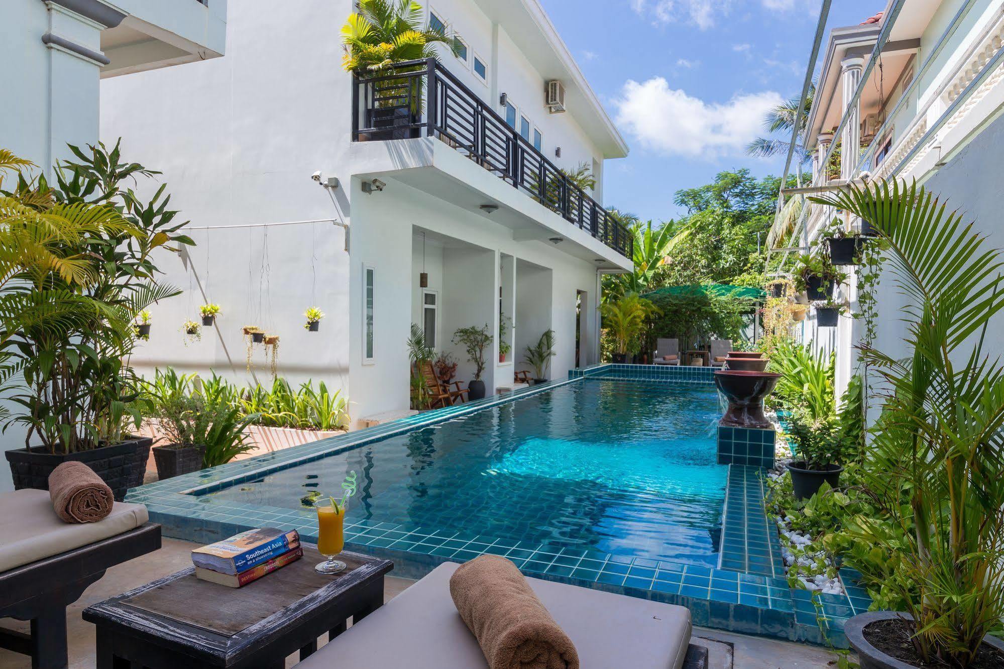 Ly Ann Boutique D'Angkor Hotel Sziemreap Kültér fotó